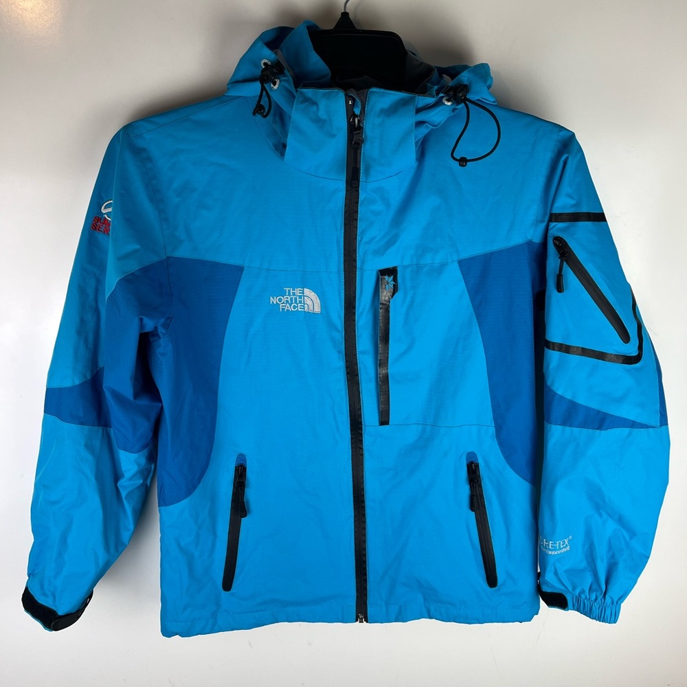 The North Face Women's GoreTex Summit Series Jacket Shell Blue